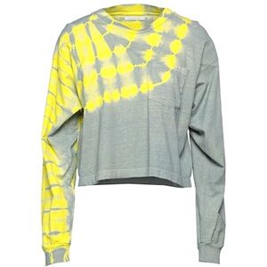 John Elliot Reconstructed LS Tie Dye Cropped Tee